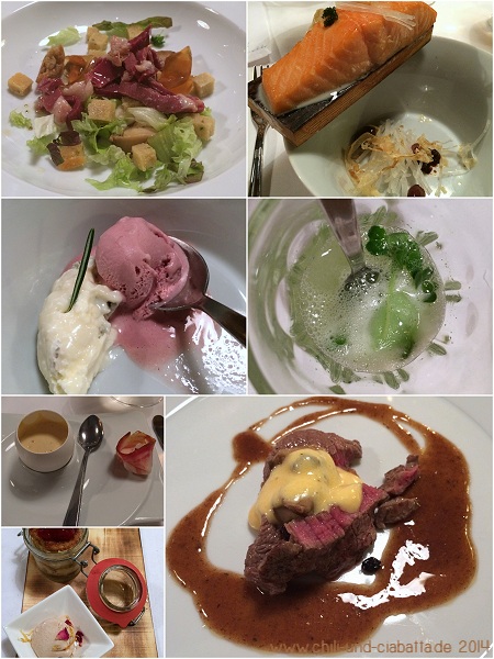 Menü Book Release Dinner